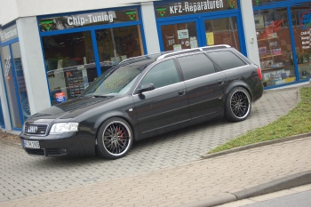 ATF-Tuning Audi A6: H&R-Tieferlegung, Barracuda Voltec T6 Black Chrome 8,5x19" und 9,0x19" mit 235/35-19