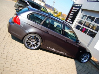 ATF-Tuning: KW Tieferlegung, 9,5x19" mit Barracuda Tzunamee Chrom mit 235/35-19